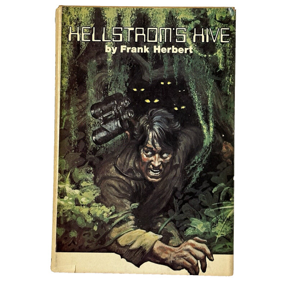 Hellstrom's Hive, Frank Herbert 1973, Science Fiction Hardback Book Club VTG - Picture 1 of 8